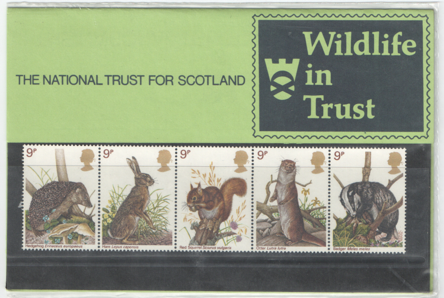 1977 Scottish Wildlife Trust Private Presentation Pack